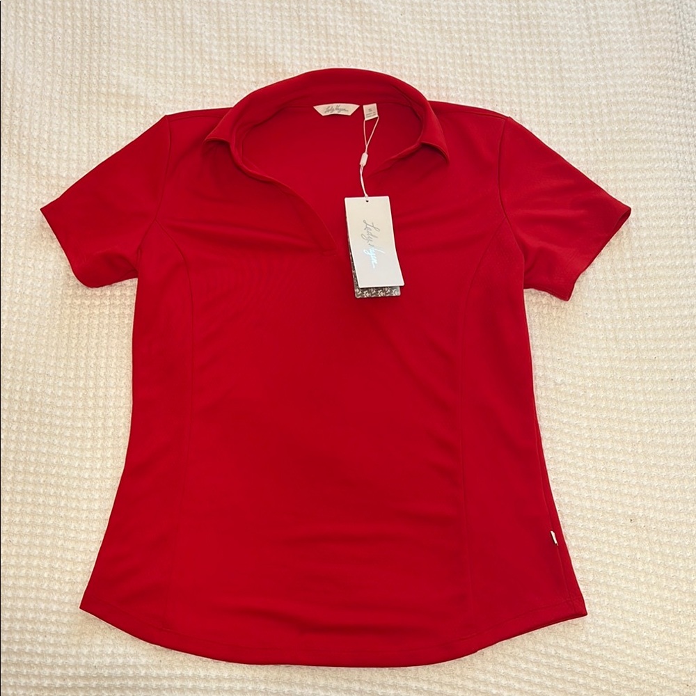Red Women's Polo Shirt